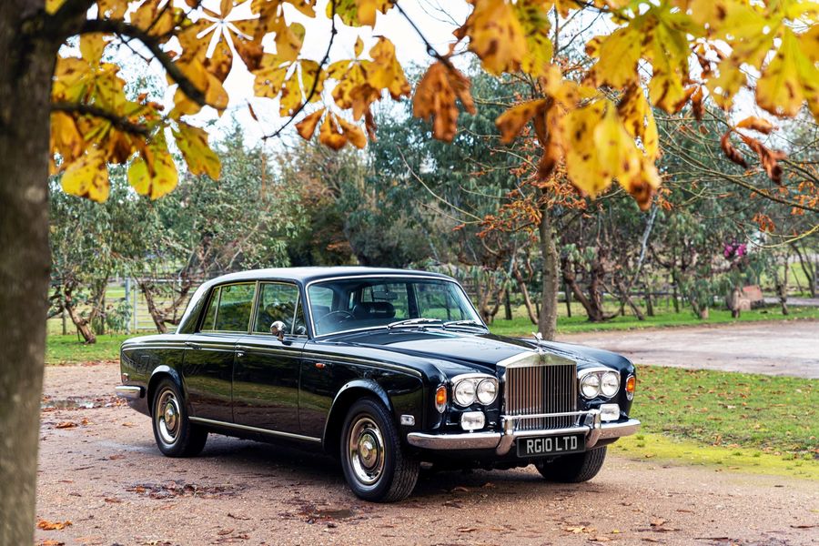 Jamiroquai 'Nights out in the Jungle' Rolls Royce arrives into Stock